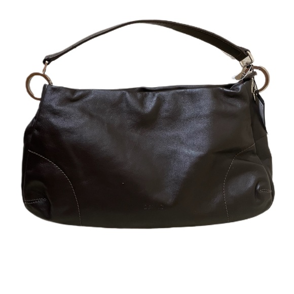 Women’s Desmo Dark Brown Shoulder Bag - Picture 1 of 6